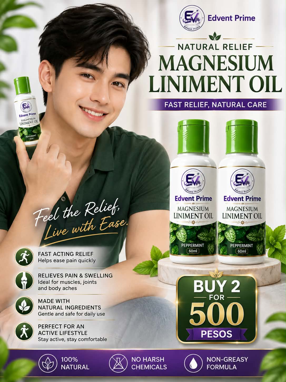 Magnesium Liniment Oil